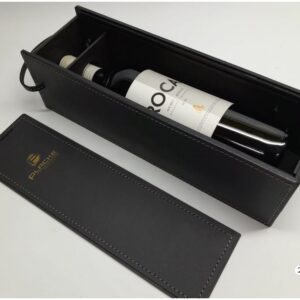 242-21 CAJA PORTA BOTELLA MDF FORRADA