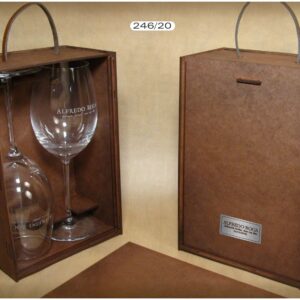 246-20 CAJA PORTA COPONES MDF PINTADA