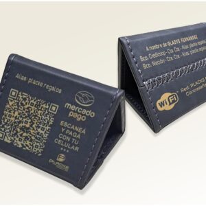 274-20 PORTA QR CARPITA TRIANGULAR LASER